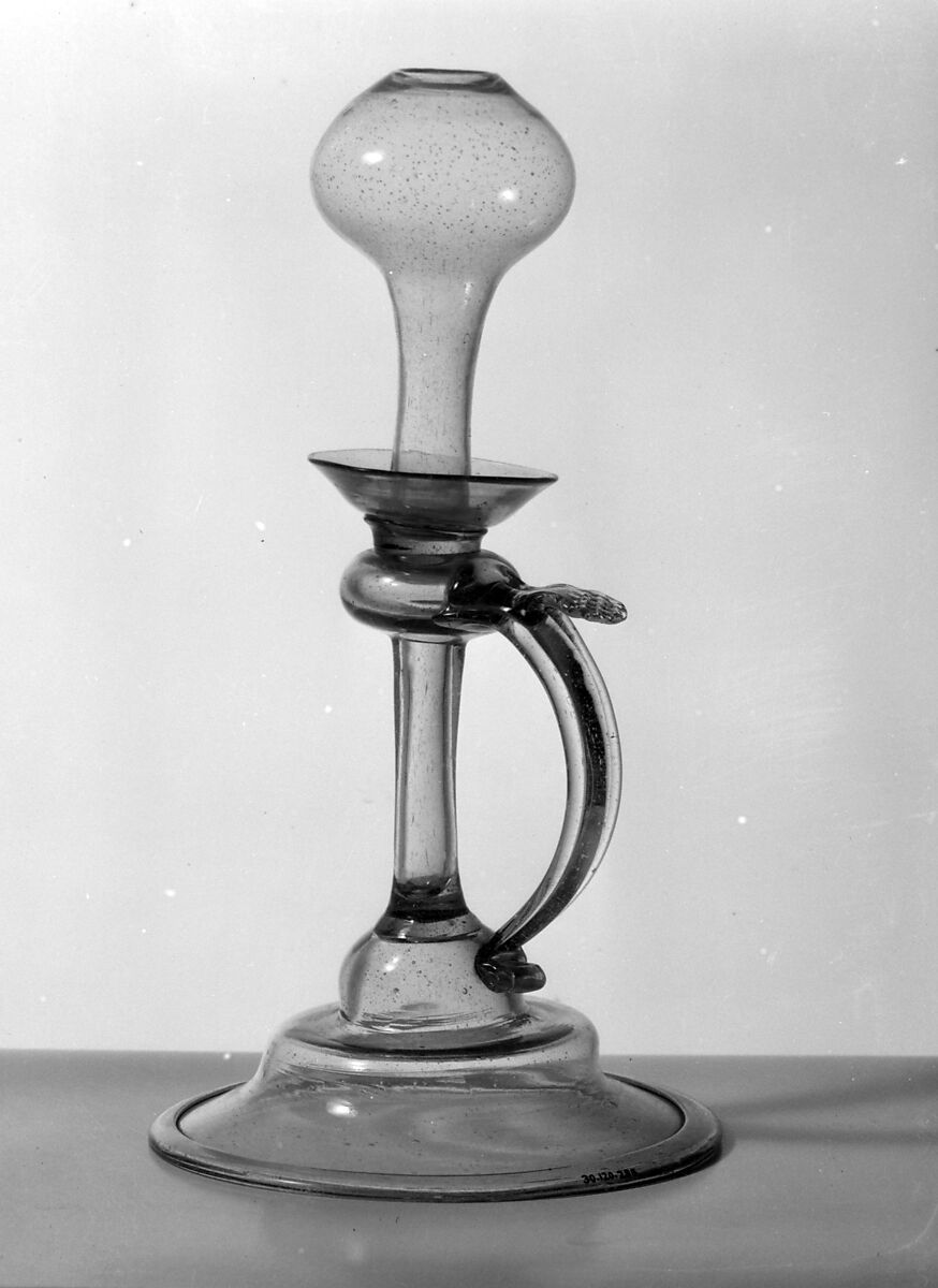 Lamp, Glass, French 
