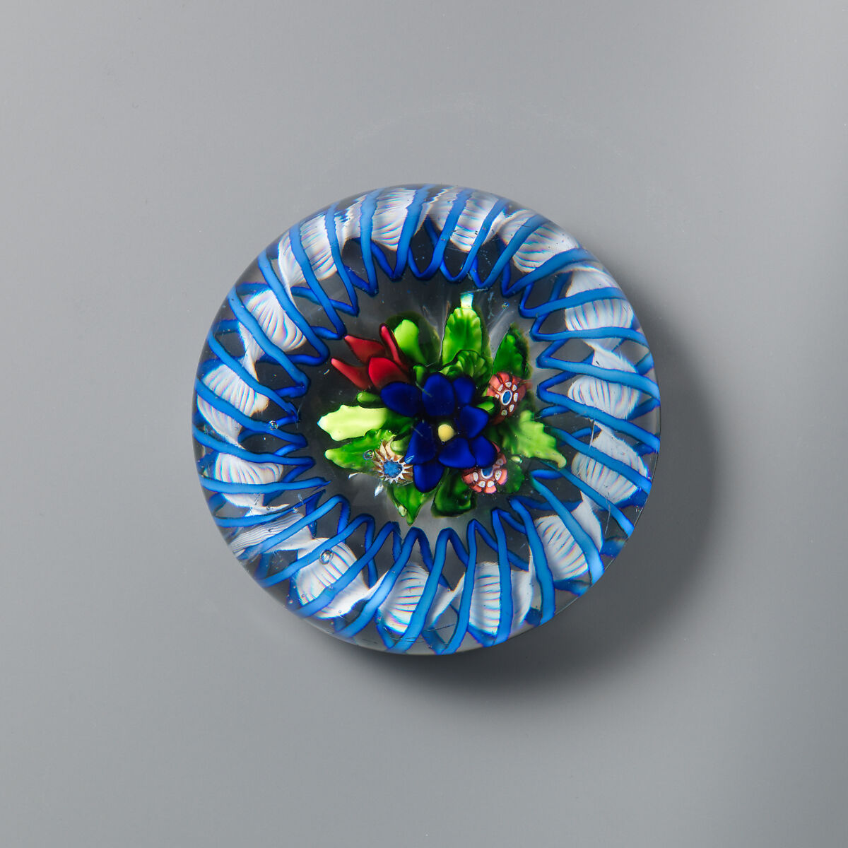 Paperweight, Glass, French, St. Louis 