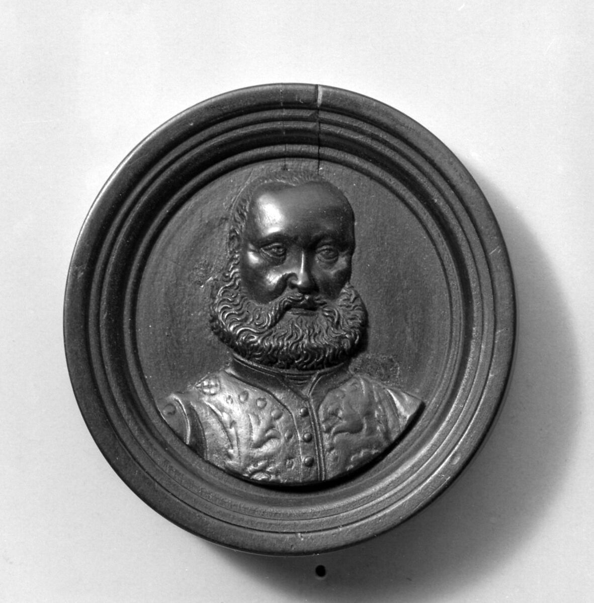 Bust of a man, Boxwood, German 