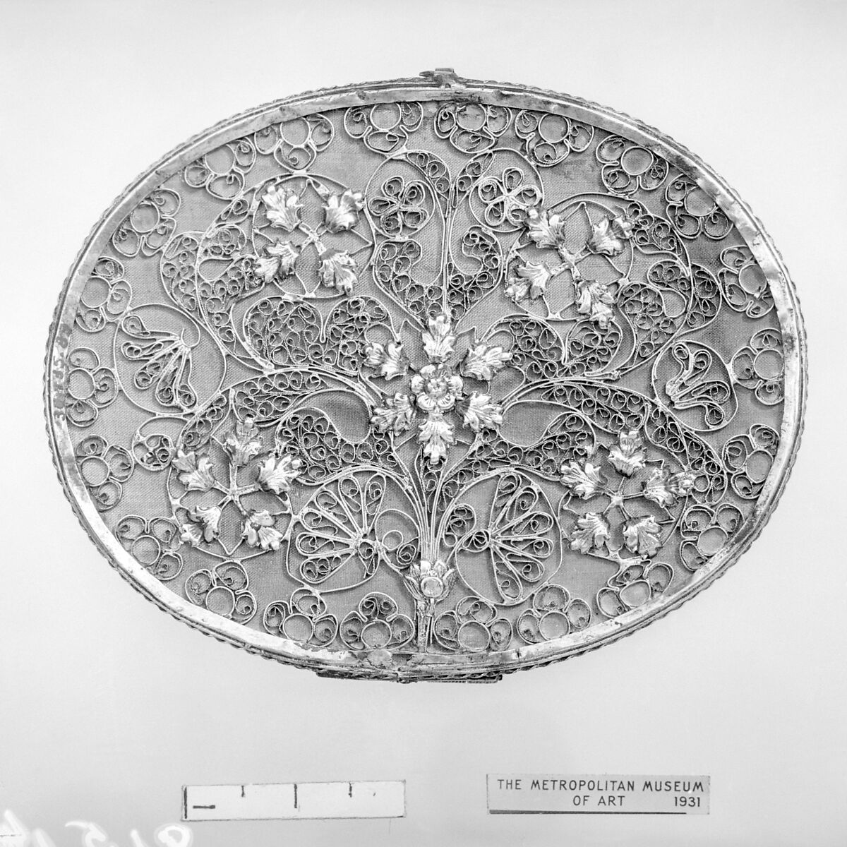 Mirror, Silver, French 