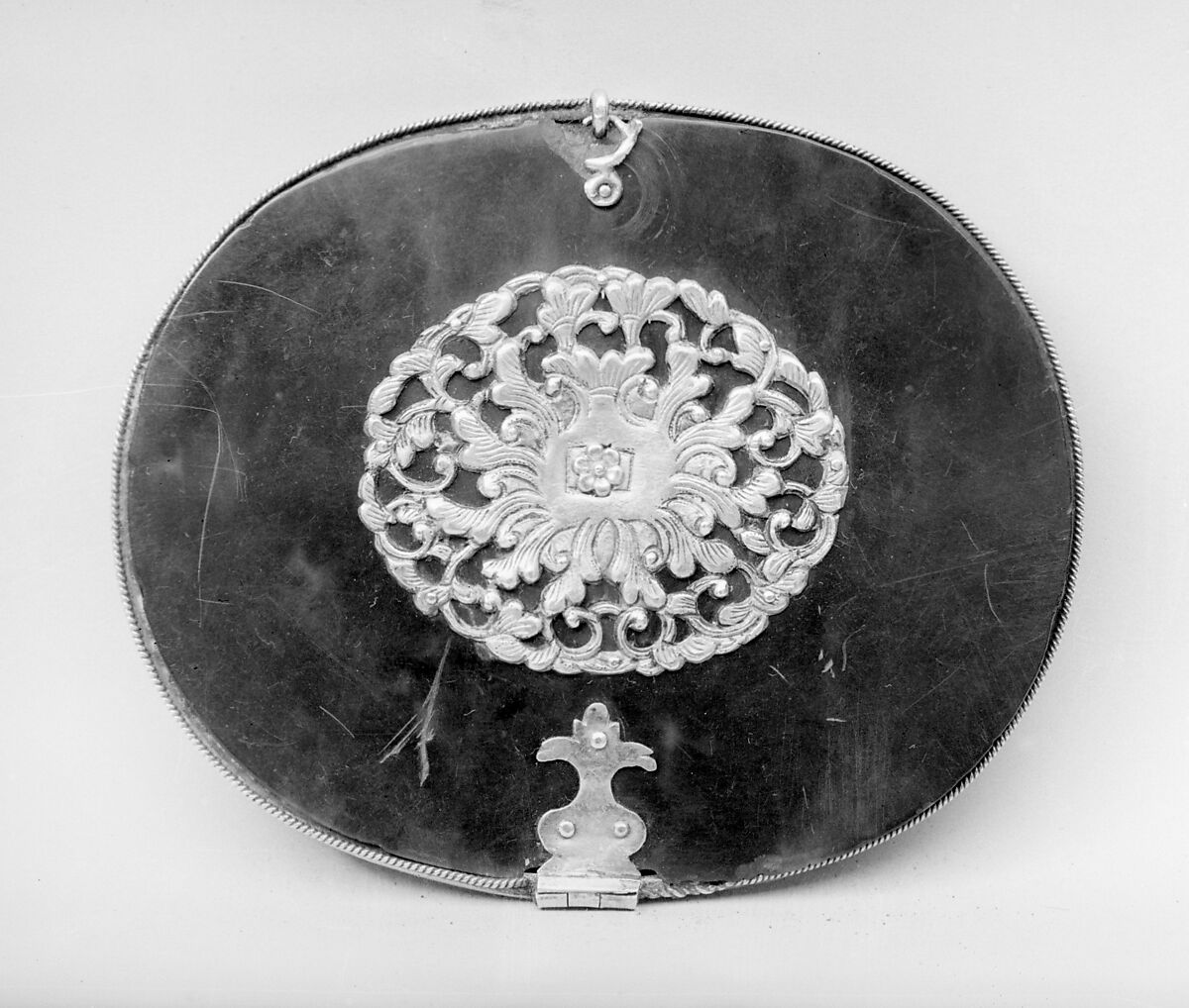 Box, Tortoiseshell, silver, possibly French 