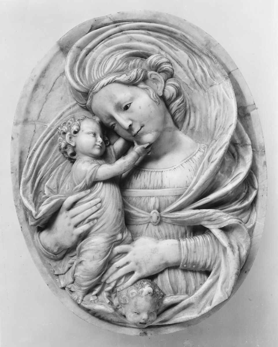 Madonna and Child, Possibly after a model by Diego de Siloé (ca. 1495–1563) or, Alabaster, traces of polychromy, Spanish, Burgos 