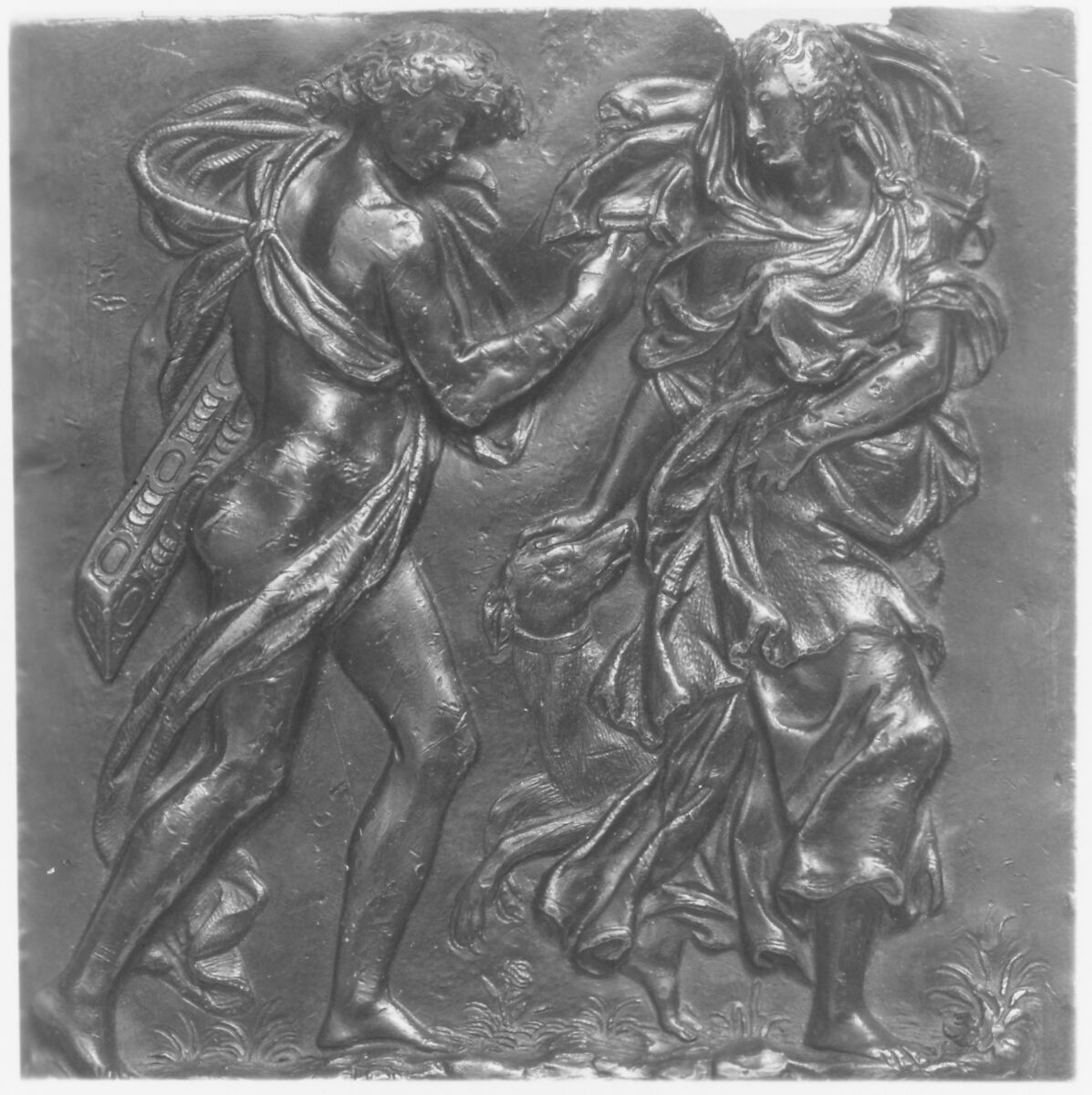 Apollo and Diana, Bronze, French 
