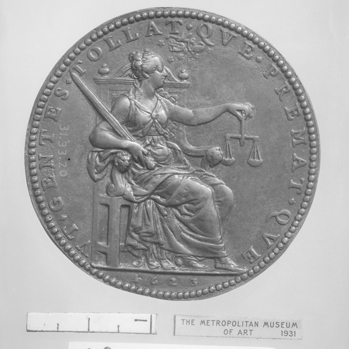 Louis XIII, King of France (b. 1601, r. 1610–43), Medalist: Guillaume Dupré (French, 1579–1640), Bronze, French