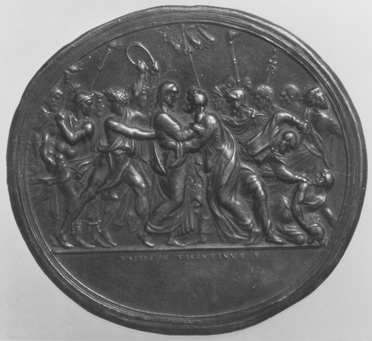 The Betrayal of Christ, After a composition by Valerio Belli (Il Vicentino) (1468–1546), Bronze, Northern Italian 
