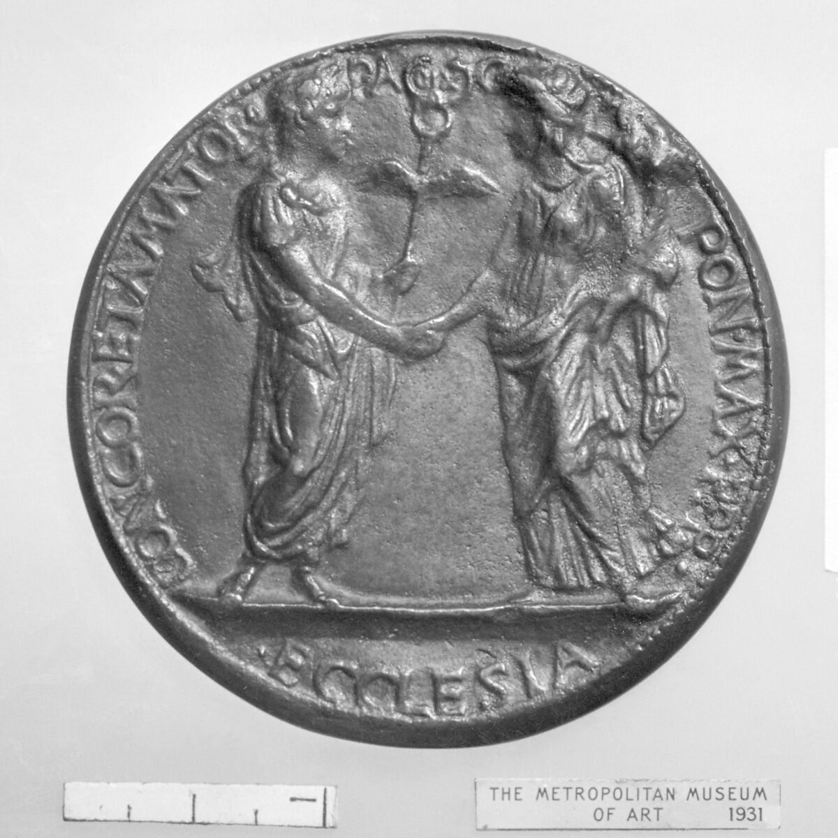 Pope Sixtus IV (Francesco della Rovere, 1471–1484), Medalist: Andrea Guazzalotti (Italian, 1435–1495), Bronze, Italian