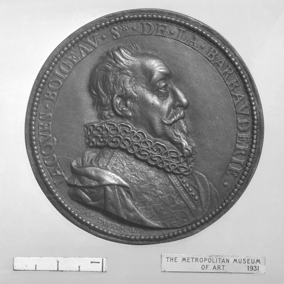 Jacques Boiceau, Seigneur de la Barauderie, Bronze, French 