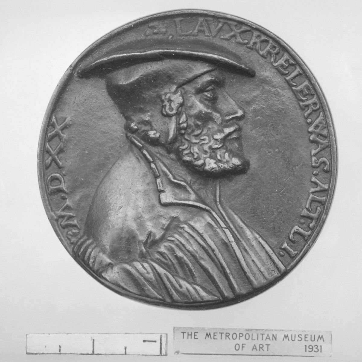 Laux Kreler and Elisabeth Kreler, Hans Kels the Younger (German, 1508/10–1565), Bronze, German 