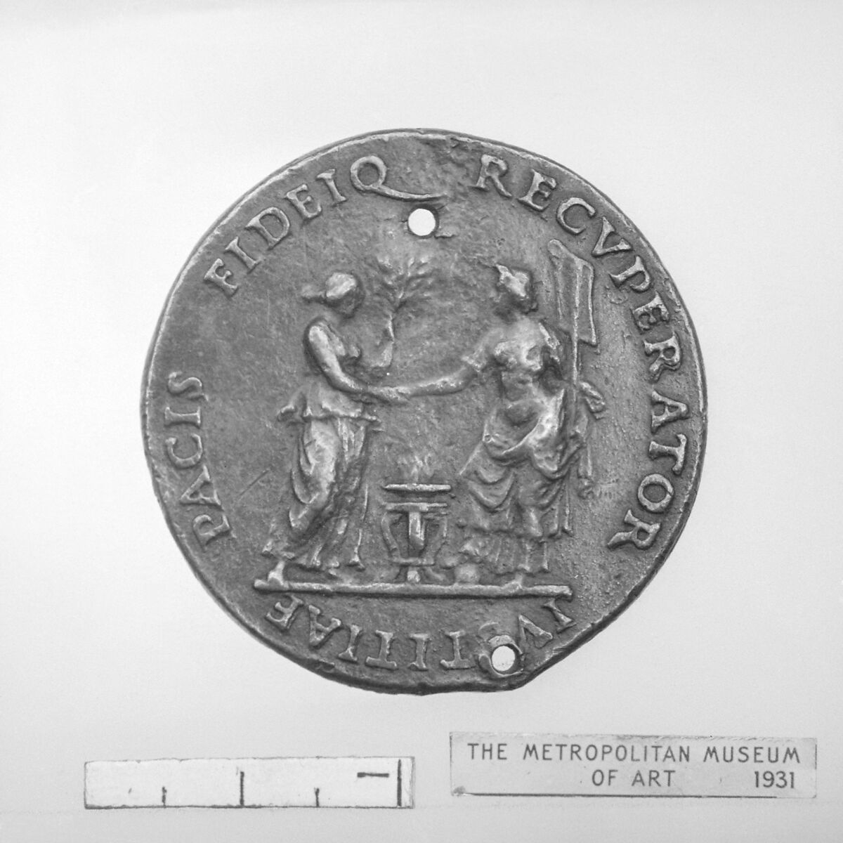 Julius II (Pope, 1503–15), Medalist: Gian Cristoforo Romano (Italian, Rome ca.1465–1512 Loreto), Bronze, Italian