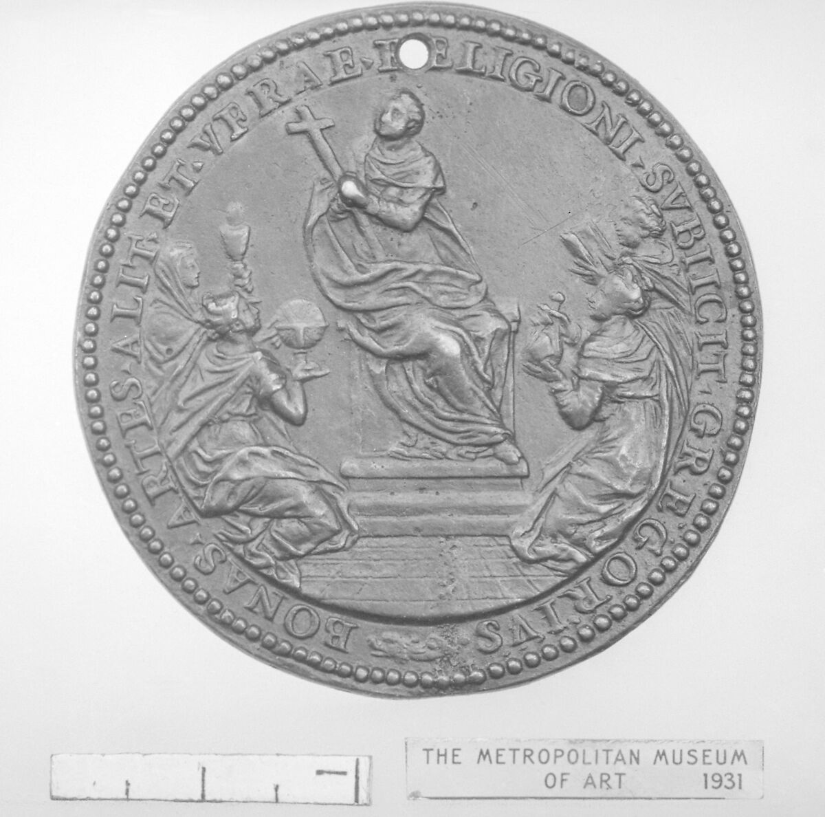 Pope Gregory XIII (r. 1572–85), Bronze, Italian