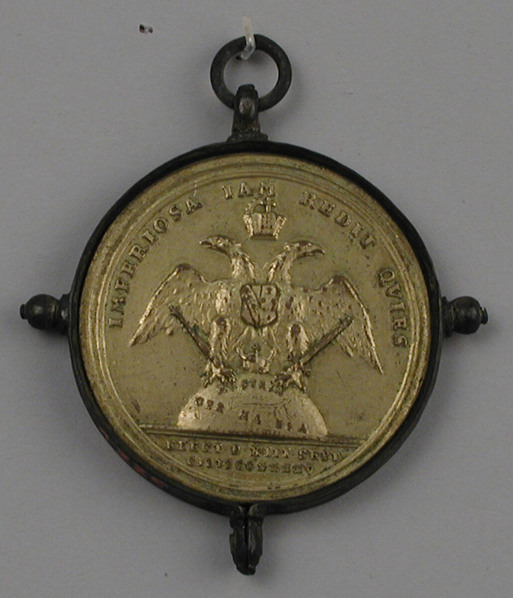 Francis I, Medalist: Georg Wilhelm Vestner (German, Schweinfurth 1677–1740 Nuremberg), Gilt bronze, German