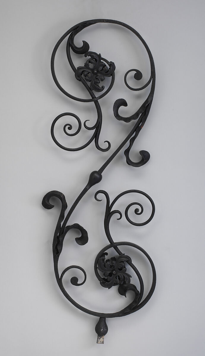 Iron baluster, Wrought iron, British 