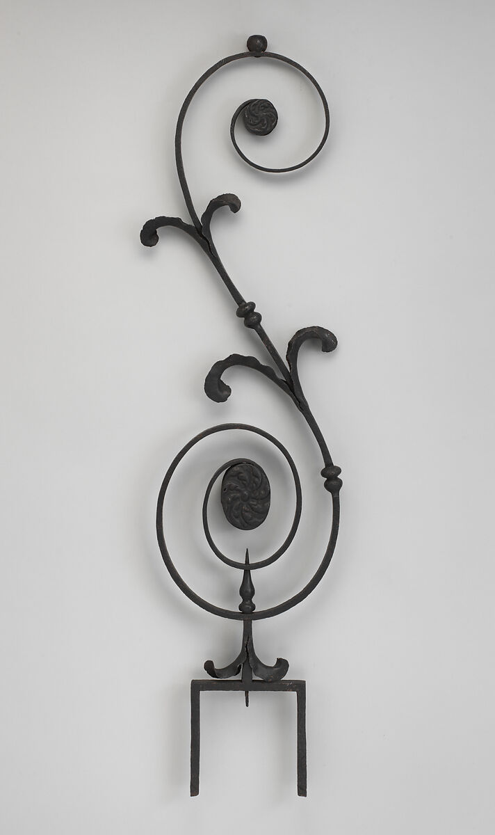 Iron baluster, Wrought iron, British 