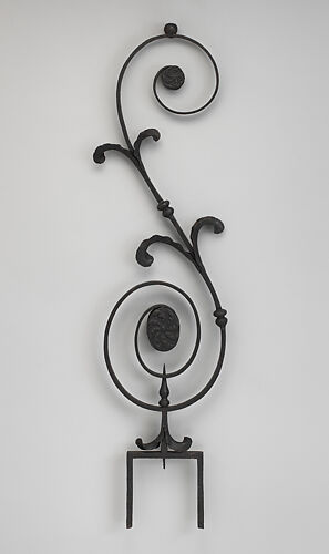 Iron baluster