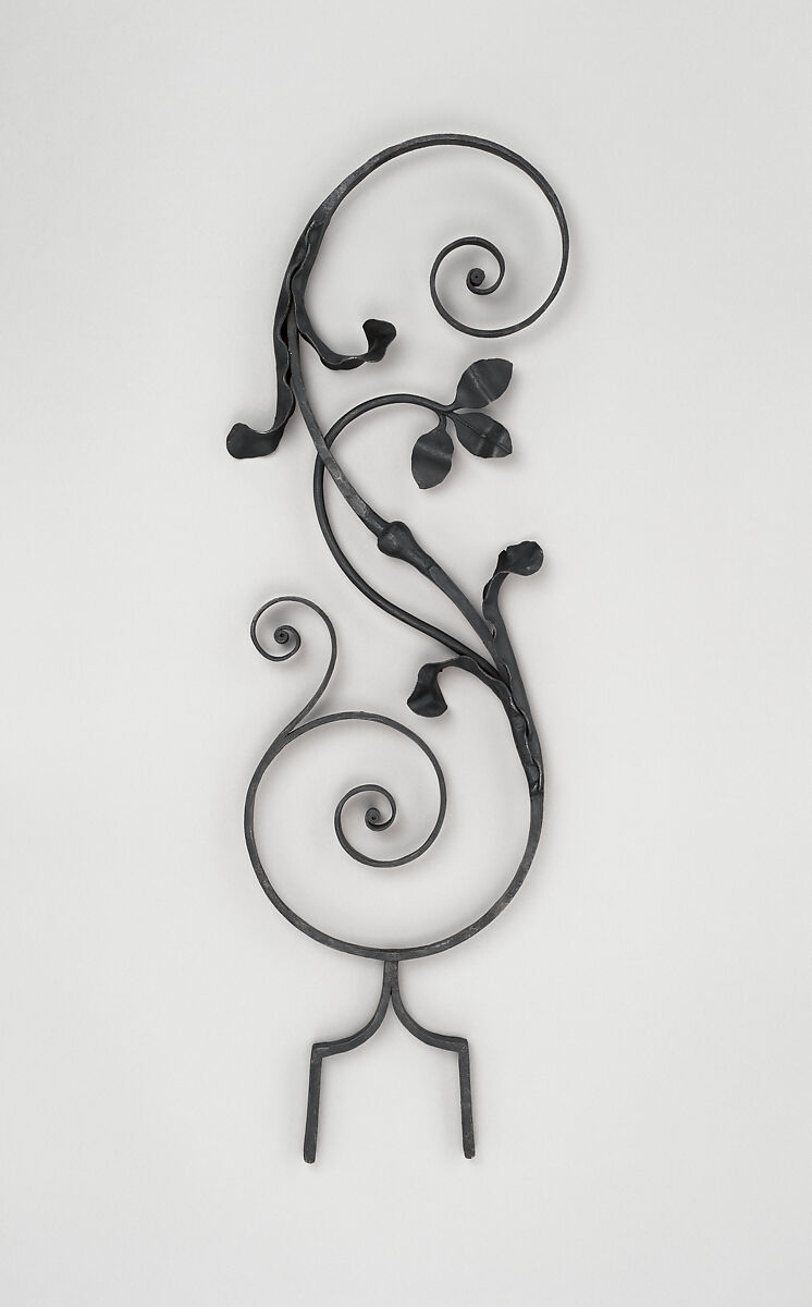 Iron baluster, Wrought iron, British