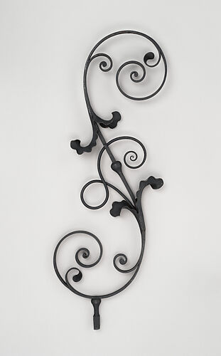 Iron baluster