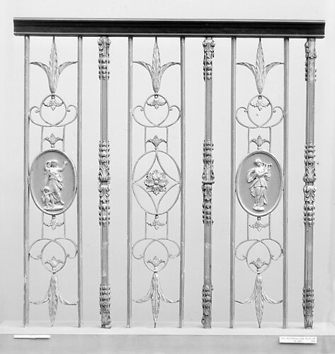 Set of three balustrades