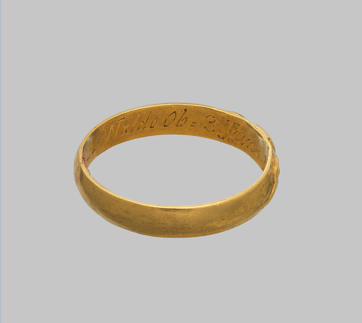 Ring, Nathaniel Hurd (American, Boston, Massachusetts 1729/30–1777 Boston, Massachusetts), Gold, American