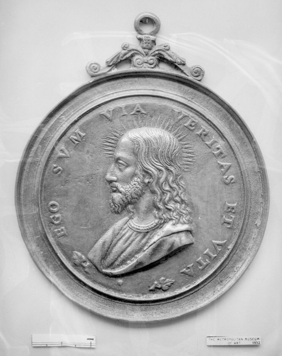 Head of Christ, Bronze, Northern Italian 