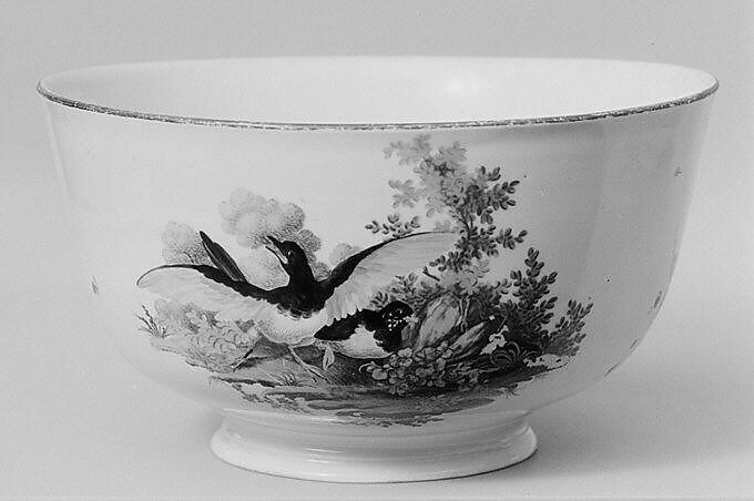 Bowl (part of a service), Frankenthal Porcelain Manufactory (German), Hard-paste porcelain, German, Frankenthal 