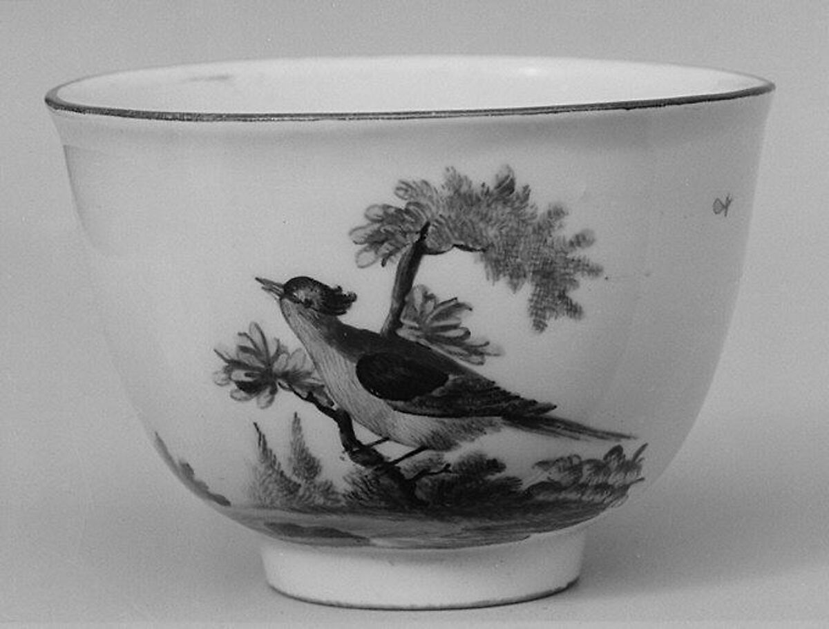 Cup (part of a service), Frankenthal Porcelain Manufactory (German), Hard-paste porcelain, German, Frankenthal 