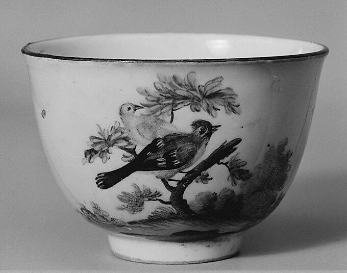 Cup (part of a service), Frankenthal Porcelain Manufactory (German), Hard-paste porcelain, German, Frankenthal 