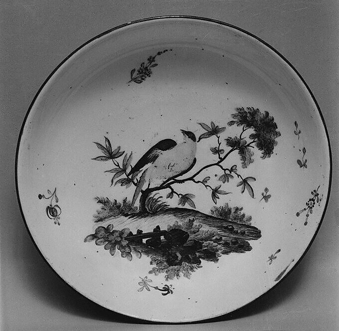 Saucer (part of a service), Frankenthal Porcelain Manufactory (German), Hard-paste porcelain, German, Frankenthal 