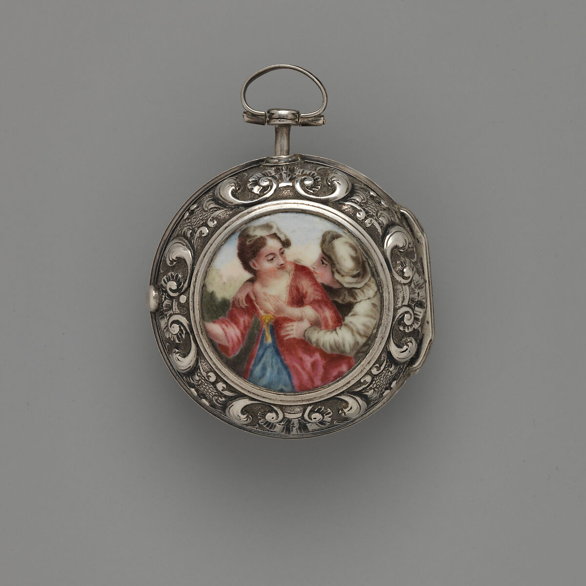 Watch, Watchmaker: J. Tarts (active 1755–90), Silver, enamel, British, London