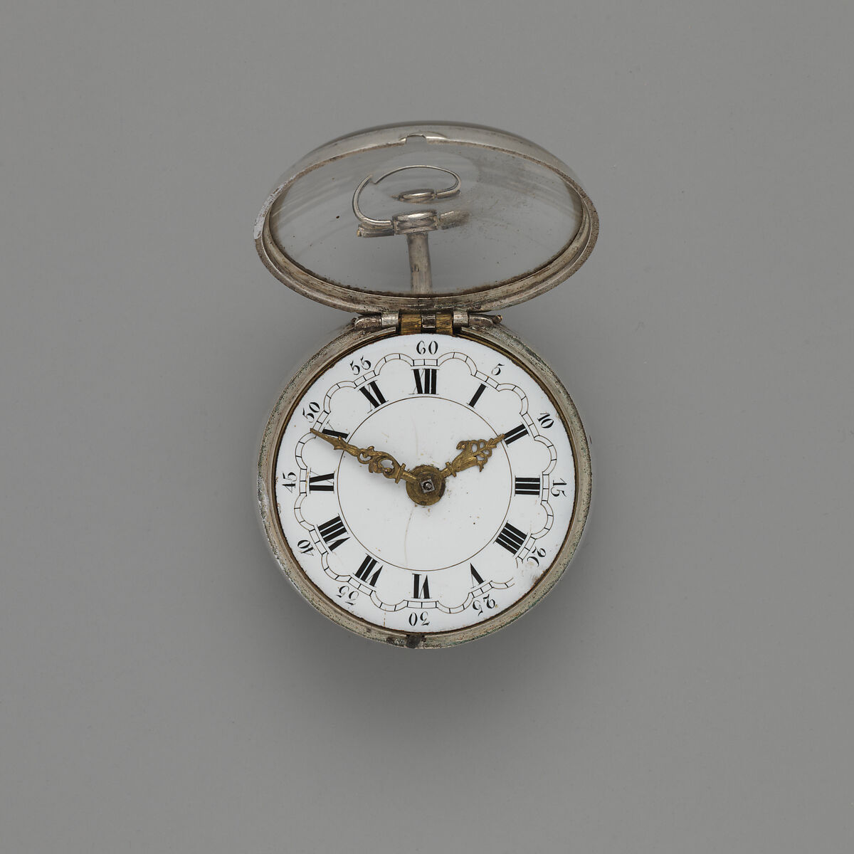 Watch, Watchmaker: J. Tarts (active 1755–90), Silver, enamel, British, London