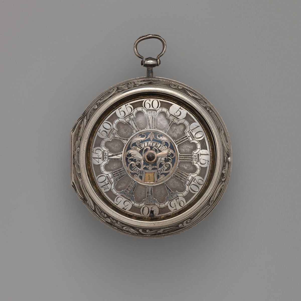 Watch with chain, Watchmaker: John Wilter (British, active 1760–84), Silver, British, London 