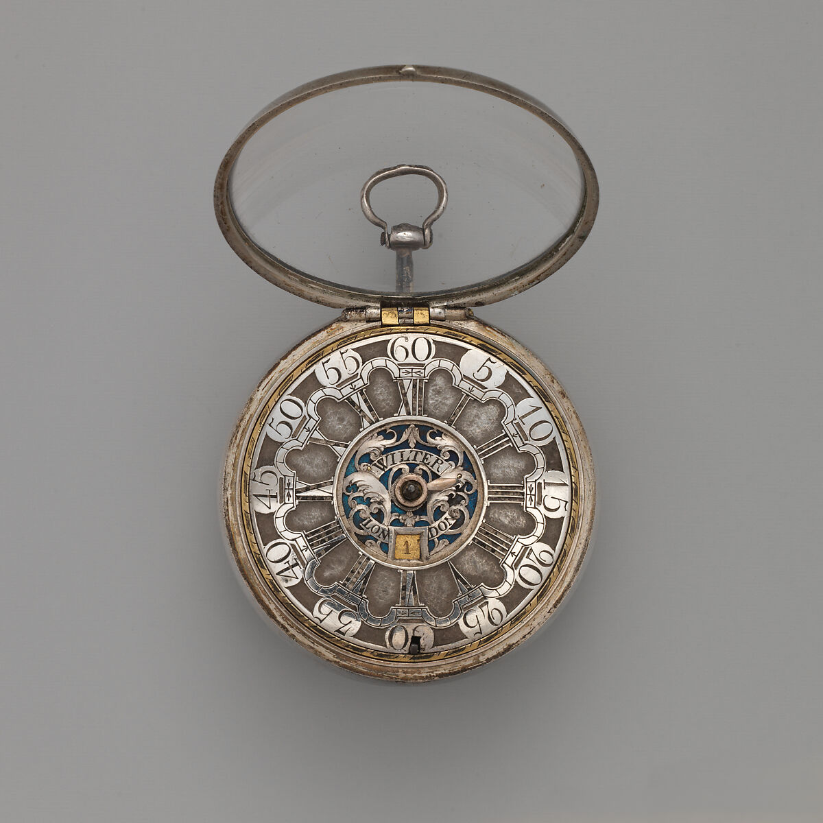 Watch with chain, Watchmaker: John Wilter (British, active 1760–84), Silver, British, London