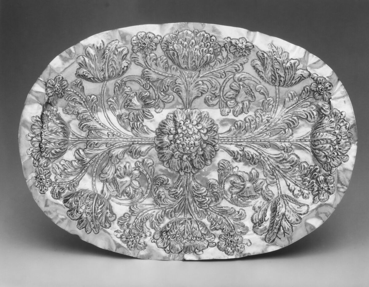 Platter, T. V. A., Barcelona, Silver, Spanish, Barcelona 