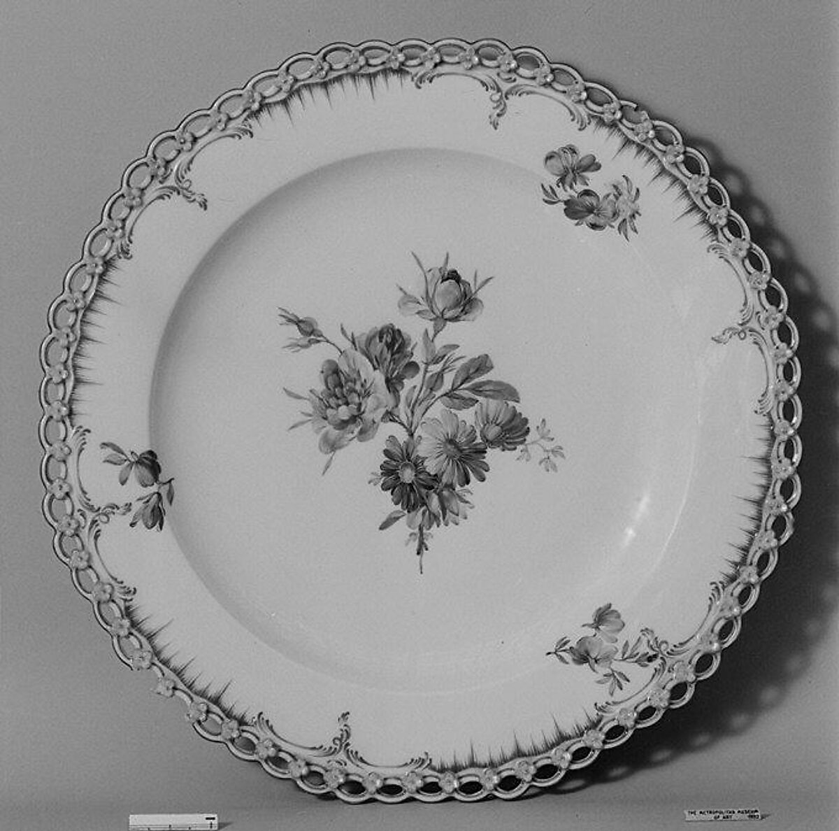 Plate, Royal Porcelain Manufactory, Berlin (German, founded 1763), Hard-paste porcelain, German, Berlin 