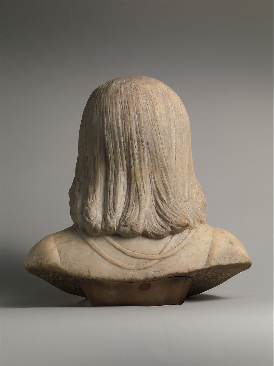 A Boy, Attributed to Gian Cristoforo Romano (Italian, Rome ca.1465–1512 Loreto), Marble, Italian, Rome