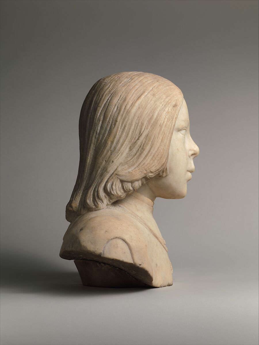 A Boy, Attributed to Gian Cristoforo Romano (Italian, Rome ca.1465–1512 Loreto), Marble, Italian, Rome