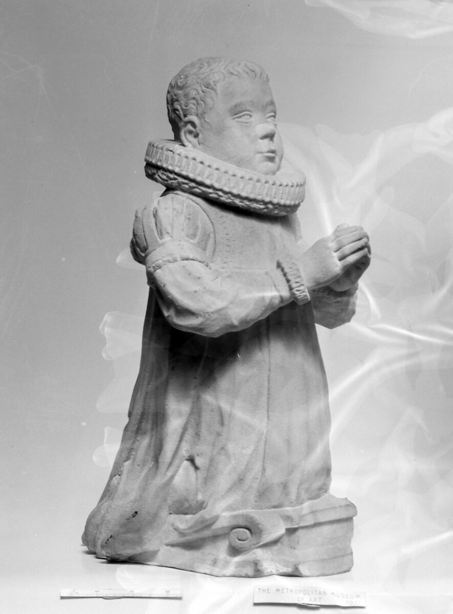 Kneeling boy, Sandstone, German 