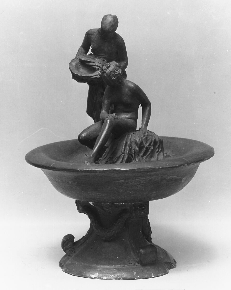 The Bather, Jean Antoine Houdon  French, Terracotta, French