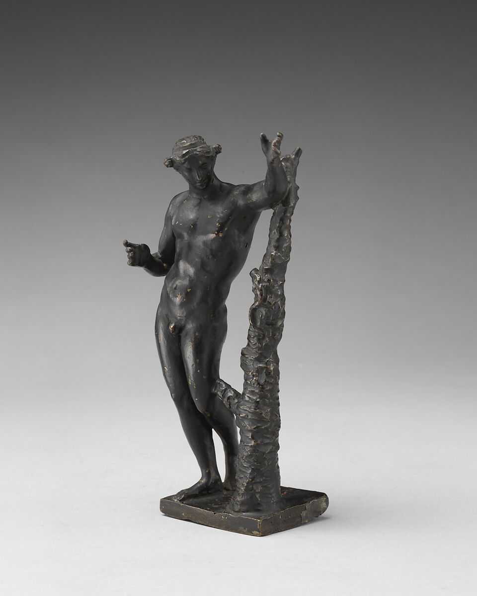 Apollo Sauroktonos, Bronze, Italian