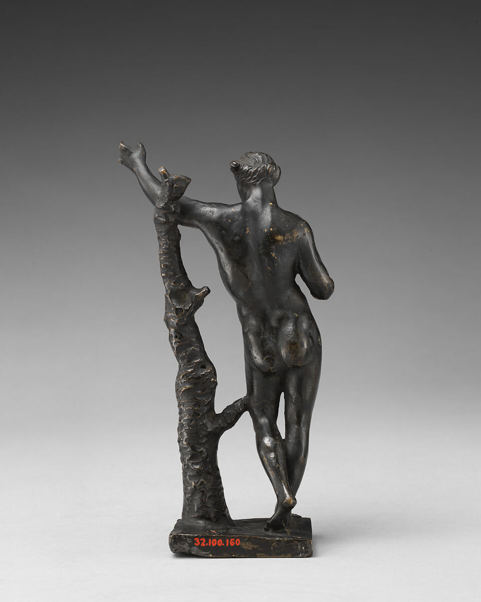 Apollo Sauroktonos, Bronze, Italian