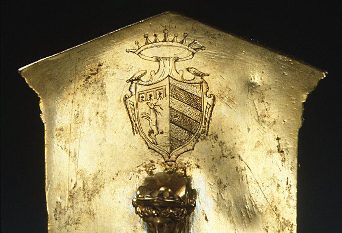 Pax with the Risen Christ Appearing to the Apostles, Probably by Guglielmo della Porta (Italian, Porlezza, near Lake Lugano ca. 1500–1577 Rome), Gilt bronze, Italian, Rome