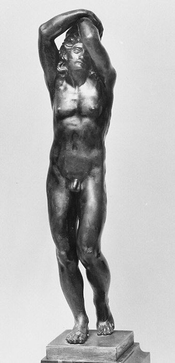 Youth, Probably after Barthélemy Prieur (French, Berzieux ca. 1536–1611 Paris), Bronze, French 