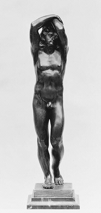 Youth, Probably after Barthélemy Prieur (French, Berzieux ca. 1536–1611 Paris), Bronze, French