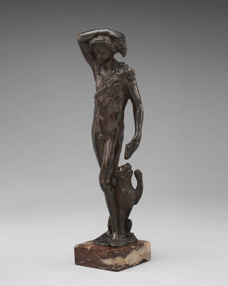 Bacchus with a Panther, Bronze, Italian 