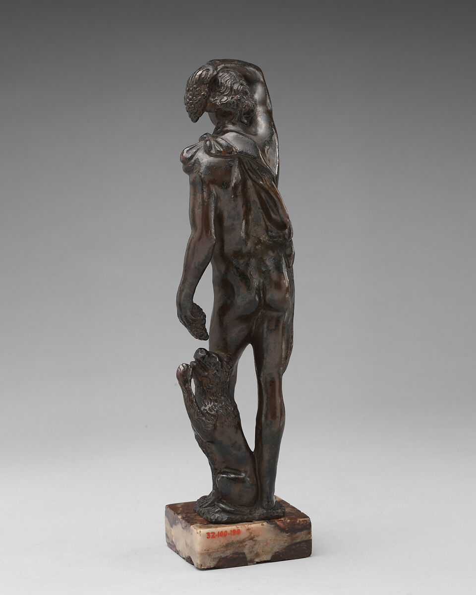 Bacchus with a Panther, Bronze, Italian