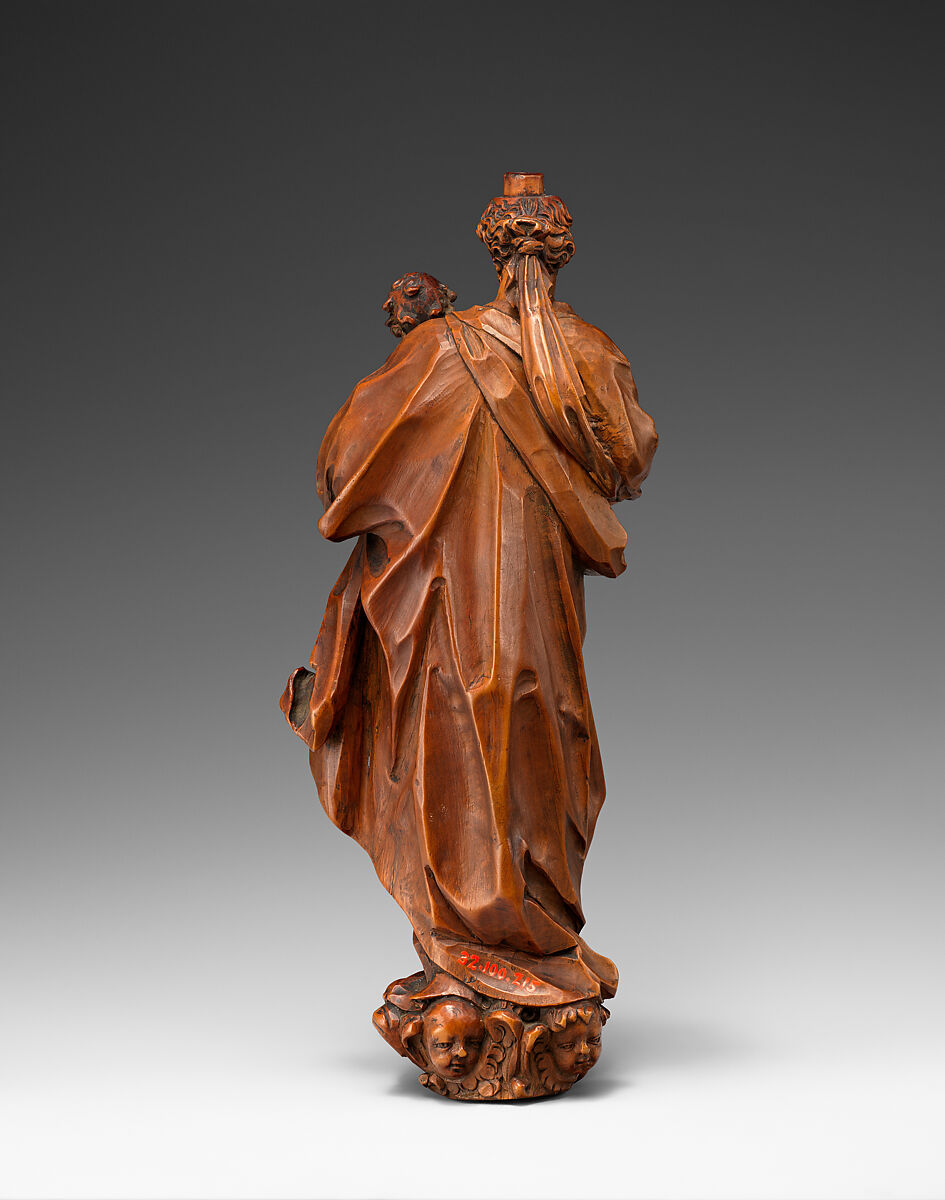 Virgin and Child, Boxwood, probably Flemish