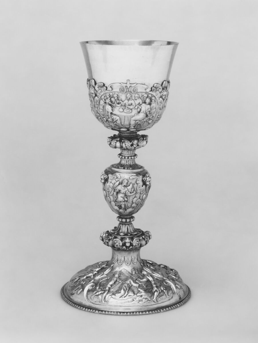 Chalice, Adam Pijart (born 1579, master 1610), Gilded silver, French, Paris
