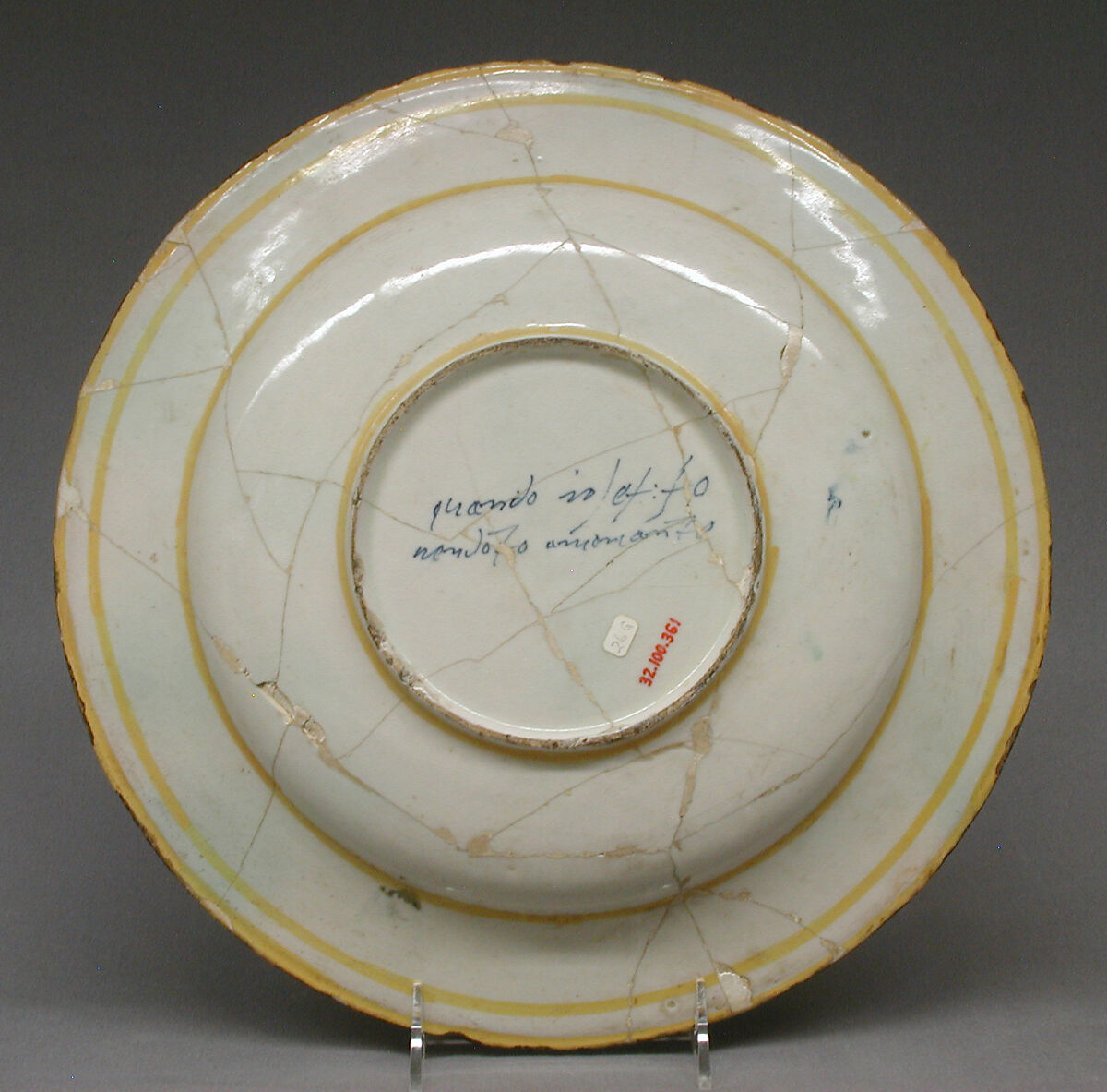 Plate with Joseph sold by his brothers, Workshop of Andrea da Negroponte, Maiolica (tin-glazed earthenware), Italian, Castel Durante