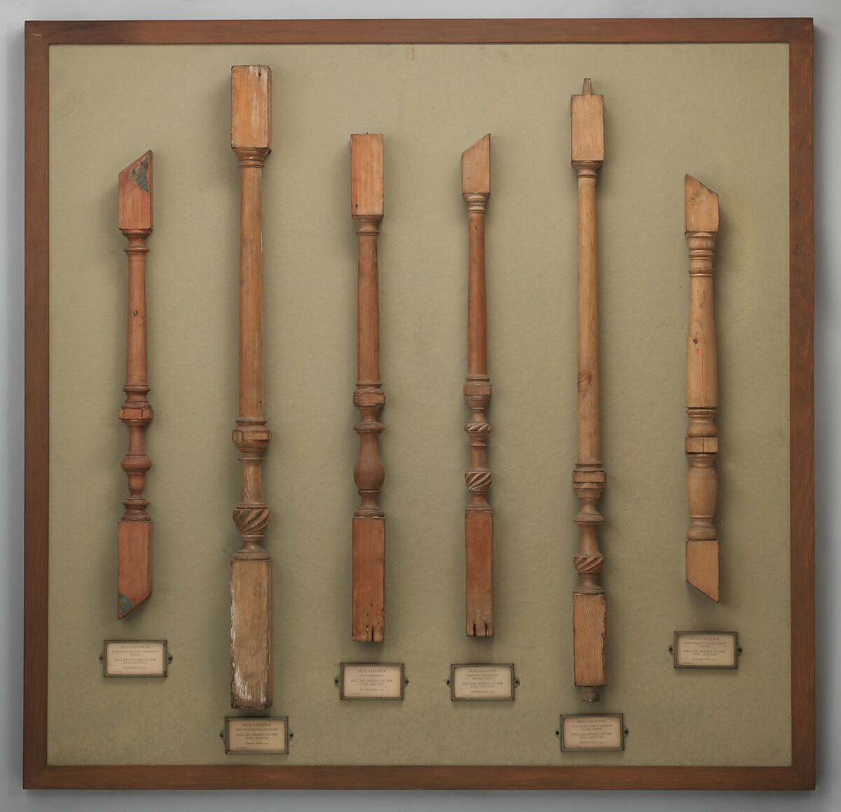 Baluster, Deal, British