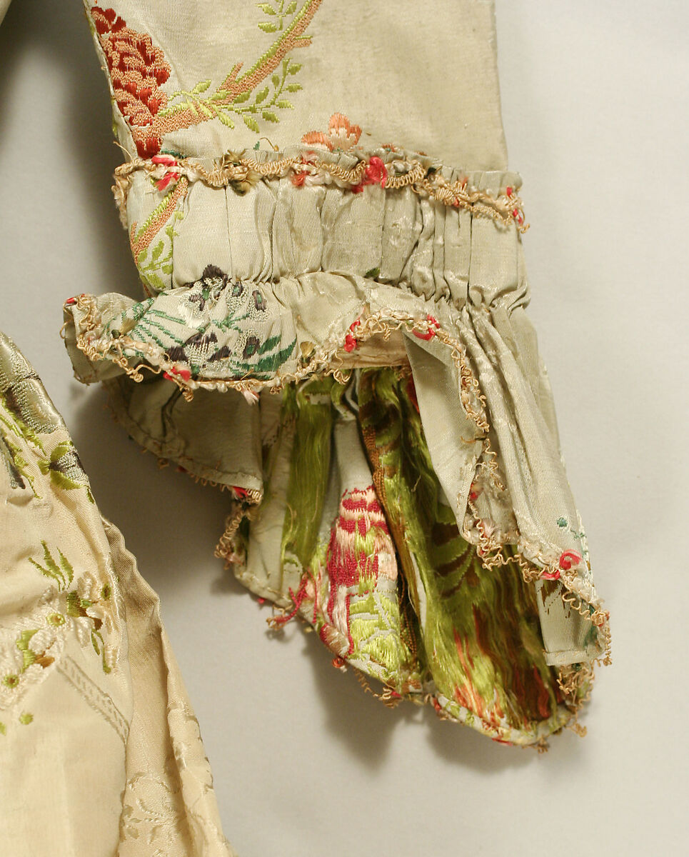 Wedding Dress, Silk, British or French