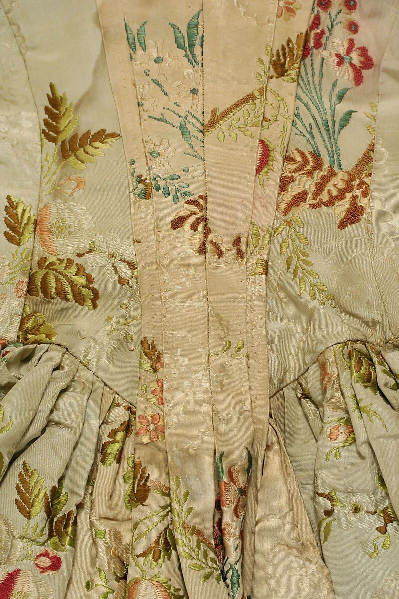 Wedding Dress, Silk, British or French